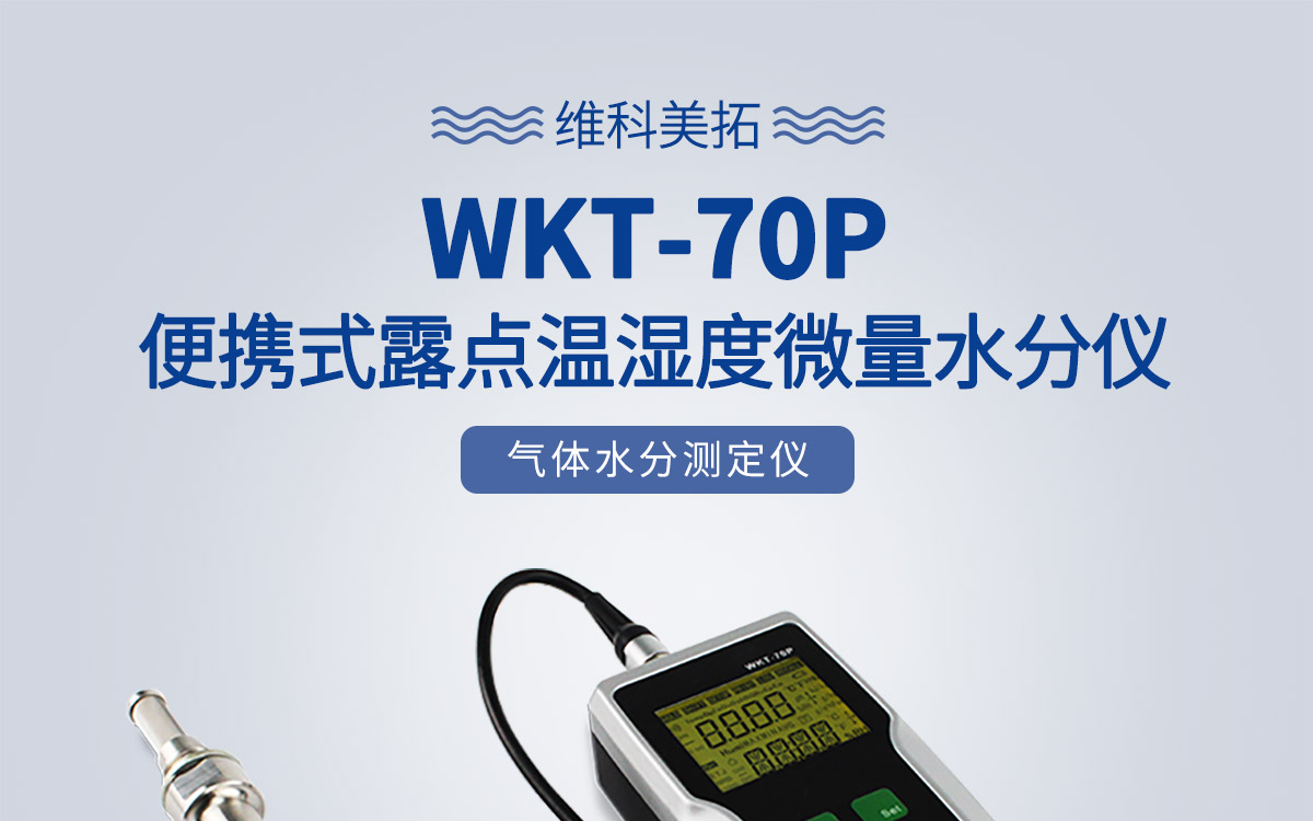 WKT-70P 便攜式露點溫濕度微量水分測定儀