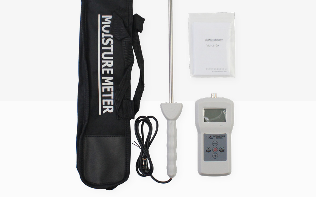 VM-210A 便攜式高周波水分測(cè)定儀 VM-210A 便攜式高周波水分測(cè)定儀