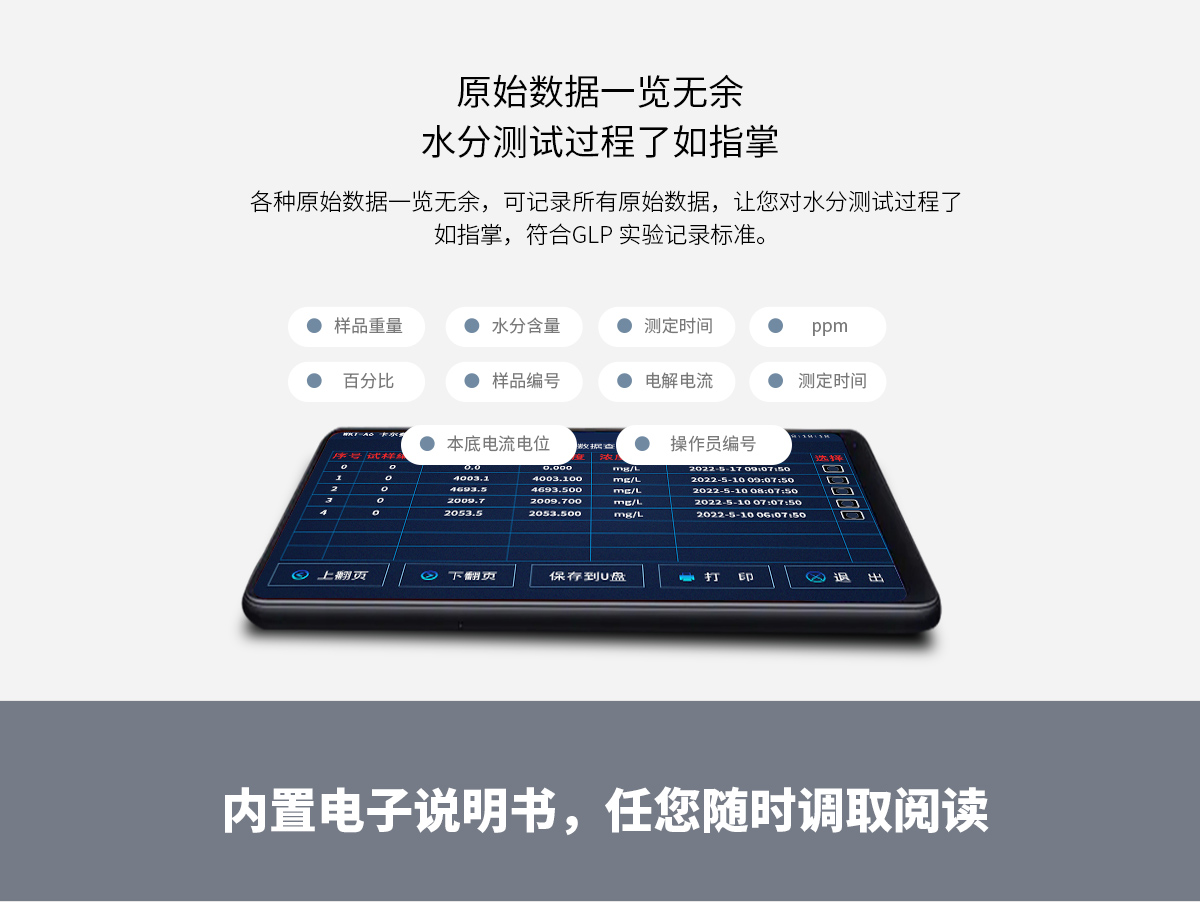 WKT-A6型卡爾費休微量水分測定儀（庫倫法）