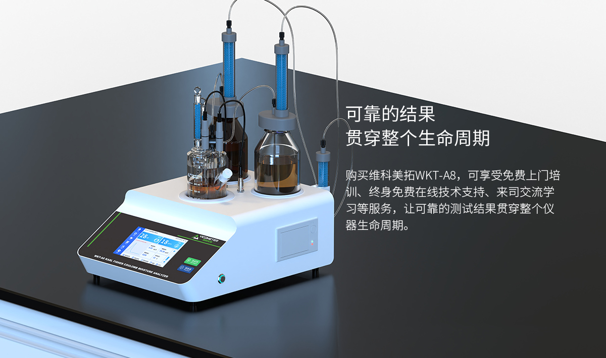 WKT-A8型全自動(dòng)微量水分測(cè)定儀（自動(dòng)換液）